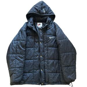 Rare Nike men’s 90’s vintage puffer jacket streetwear oversized coat VTG